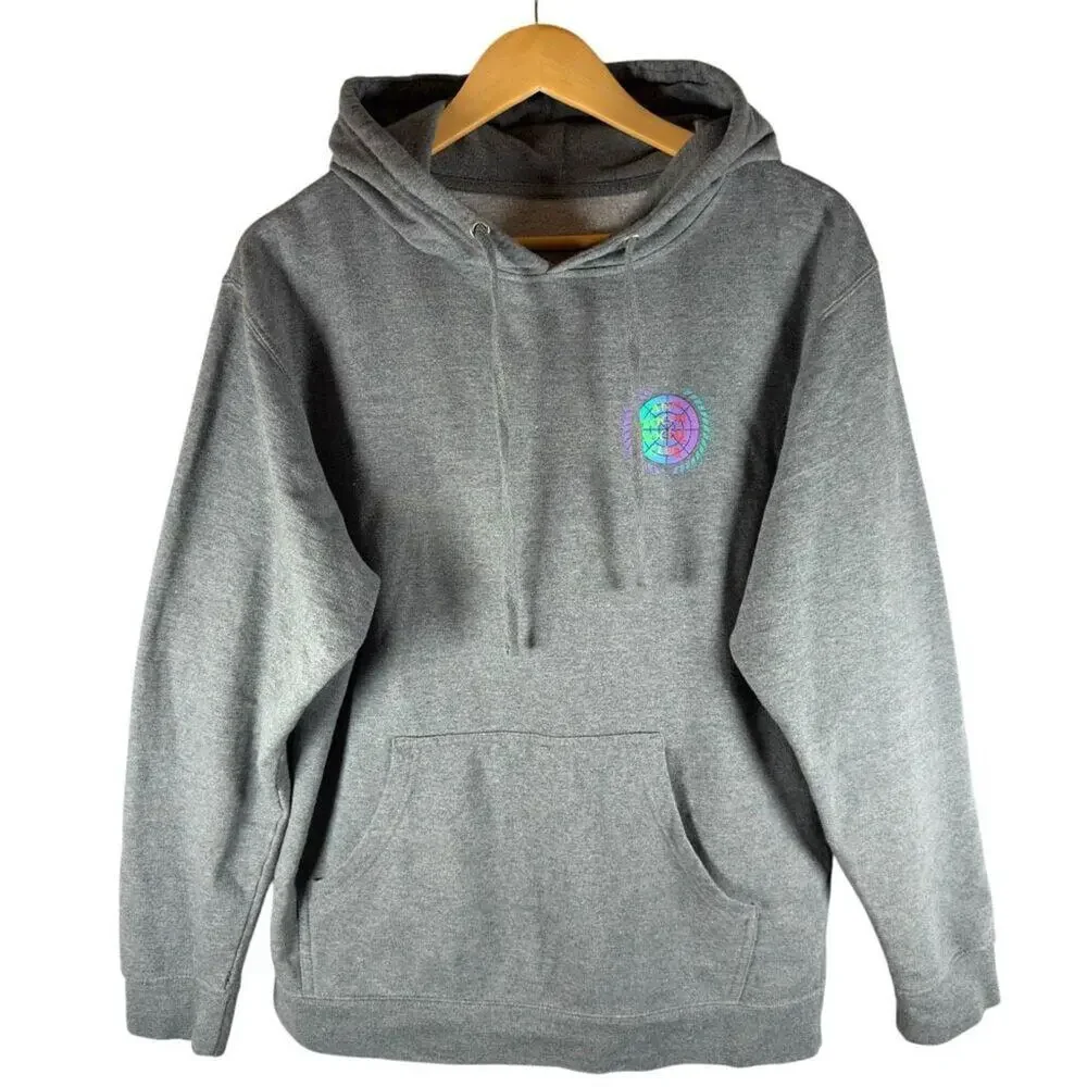 Anti Social Social Club 2021 Gunmetal Heather New World Boredom Hoodie Men’s M - Picture 3 of 14